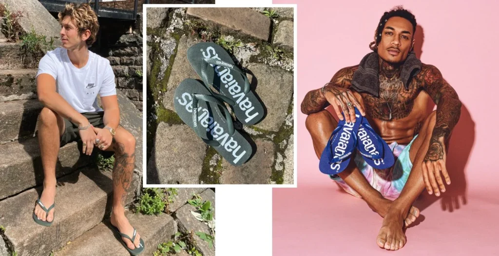 Havaianas v sporten stil